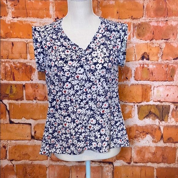 Nine West Floral Blouse - Picture 1 of 8